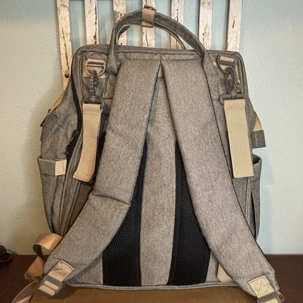 Debug 30L Dual Baby‎ Diaper Bag Backpack - Gray